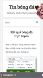Mobile Screenshot of bong-da.info